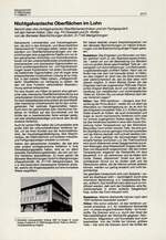 Nichtgalvanische Oberflächen im Lohn