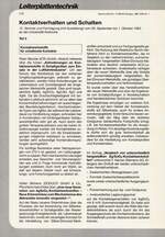 Kontaktverhalten und Schalten – Teil 2