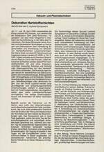 Dekorative Hartstoffschichten