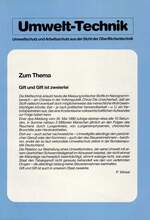 Gift und Gift ist zweierlei