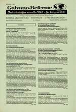Galvano-Referate 02/1985