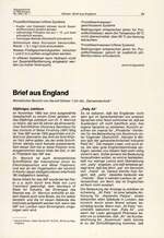 Brief aus England 01/1981