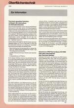 Zur Info - Dünnschicht- und Plasmatechnik 09/1995