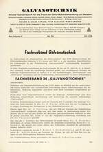 Fachverband Galvanotechnik