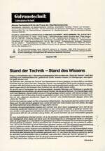Stand der Technik – Stand des Wissens