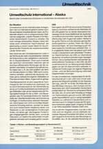 Umweltschutz international - Alaska