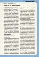 Tenside und ihre Wirkung im Boden