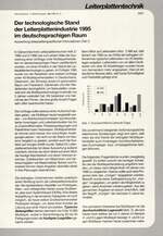 Der technologische Stand der Leiterplattenindustrie 1995 im deutschsprachigen Raum