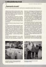 „Teamwork at work“