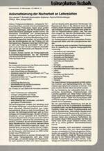 Automatisierung der Nacharbeit an Leiterplatten