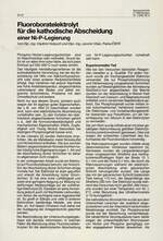 Fluoroboratelektrolyt für die kathodische Abscheidung einer Ni-P-Legierung