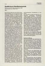 Qualität durch Oberflächentechnik – Teil 1