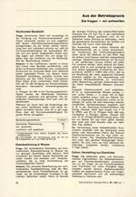 Aus der Betriebspraxis 01/1969