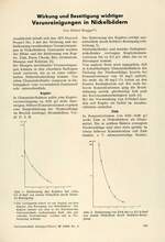 Wirkung und Beseitigung wichtiger Verunreinigungen in Nickelbädern