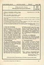 Deutsche Normen, Entwurf DIN 50 950