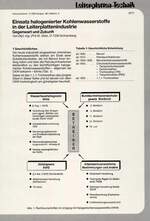 Einsatz halogenierter Kohlenwasserstoffe in der Leiterplattenindustrie