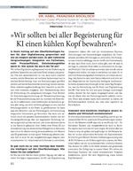 Interview: Drei Fragen an ... Dr. habil. Franziska Bocklisch, Abteilungsleiterin „Human-Cyber-Physical Systems“ an der Professur für Werkstoff- und Oberflächentechnik der TU Chemnitz