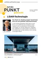 Auf den Punkt gebracht: LiDAR-Technologie – Von Musk als ‚freaking stupid‘ bezeichnet, wird sie zum globalen Wachstumsmarkt