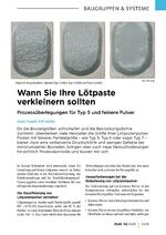 Wann Sie Ihre Lötpaste verkleinern sollten – Prozessüberlegungen für Typ 5 und feinere Pulver