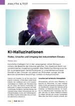 KI-Halluzinationen – Risiko, Ursache und Umgang bei industriellem Einsatz