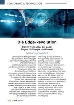 Die Edge-Revolution – Der KI-Trend unter der Lupe: Folgen für Energie und Umwelt