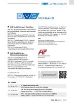 DVS-Mitteilungen 10/2025