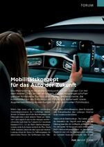 Mobilitätskonzept für das Auto der Zukunft