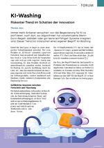KI-Washing – Riskanter Trend im Schatten der Innovation