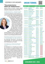 Gespräch des Monats: Barbara Müller, Messe München