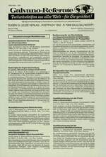 Galvano-Referate 09/1990