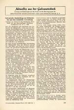 Aktuelles aus der Galvanotechnik 05/1966