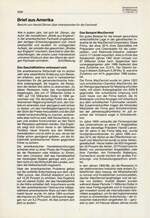 Brief aus Amerika 12/1987
