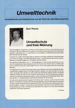 Umweltschutz und freie Meinung