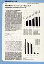 Wie effizient ist unser Umweltschutz?