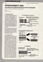 INTERCONNECT 2000 – Teil 2