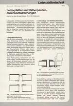 Leiterplatten mit Silberpastendurchkontaktierungen
