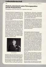 Atotech unterstreicht seine Führungsposition auf der Productronica