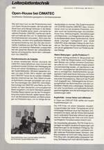Open-House bei CIMATEC