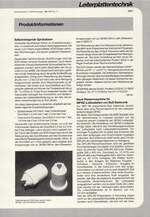 Zur Info - Leiterplattentechnik 11/1995