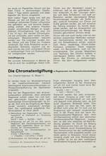 Die Chromatentgiftung in Regeneraten von Wasserkreislaufanlagen