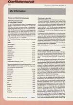 Zur Info - Dünnschicht- und Plasmatechnik 12/1995