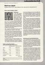 Brief aus Japan 12/1995
