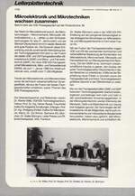 Mikroelektronik und Mikrotechniken wachsen zusammen