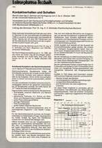 Kontaktverhalten und Schalten