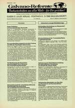 Galvano-Referate 02/1986