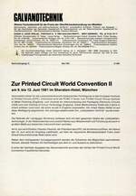 Zur Printed Circuit World Convention II