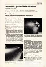 Schäden an galvanisierten Bauteilen