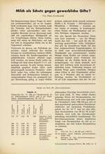 Milch als Schutz gegen gewerbliche Gifte?