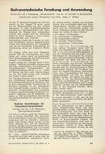 Galvanotechnische Forschung und Anwendung
