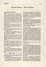 Aus der Praxis – für die Praxis 05/1981